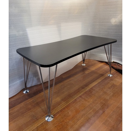 Image 1 of Vintage dinning table by Piet Hein for Fritz Hansen, Denmark 1960s