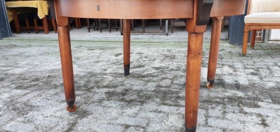 Image 1 of Schuitema jugendstil eetkamer tafel 