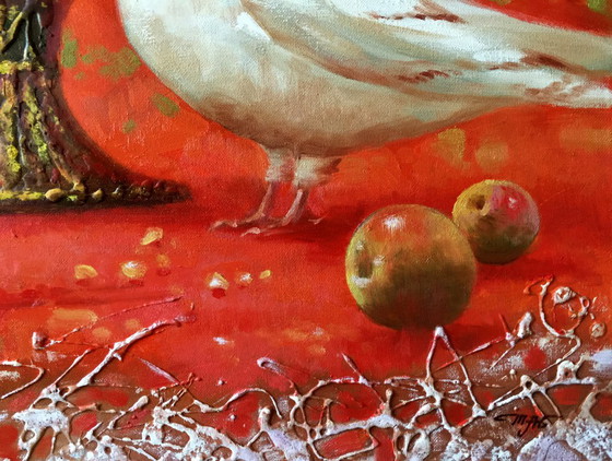 Originales Ölgemälde „Schale der Liebe“ – Gemälde & Zeichnungen, Canvas (photo 12 of 13)