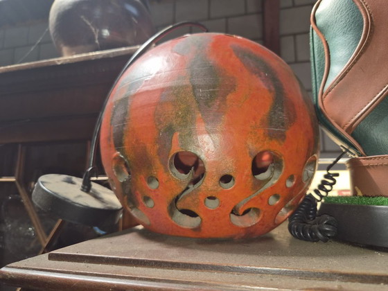 Image 1 of Aardewerk retrolamp