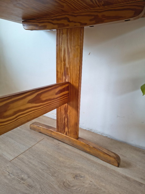 Tavolo da Pranzo Vintage Anni '60 (Brutalista) – Tavoli da pranzo, Wood (photo 3 of 7)