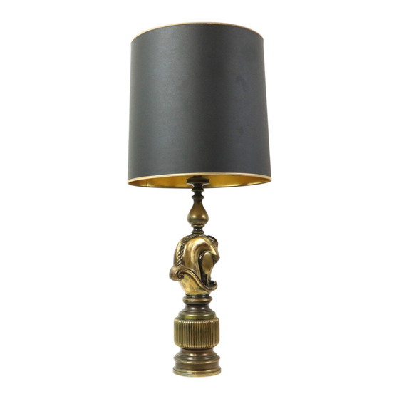 Image 1 of Lusterie Deknudt Pferdekopf Tischlampe