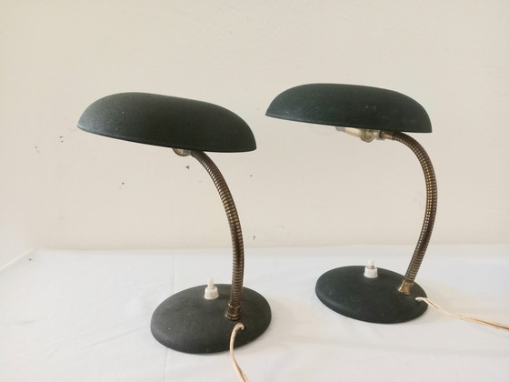 Image 1 of Pair of 1960s Italian-made lampshades
