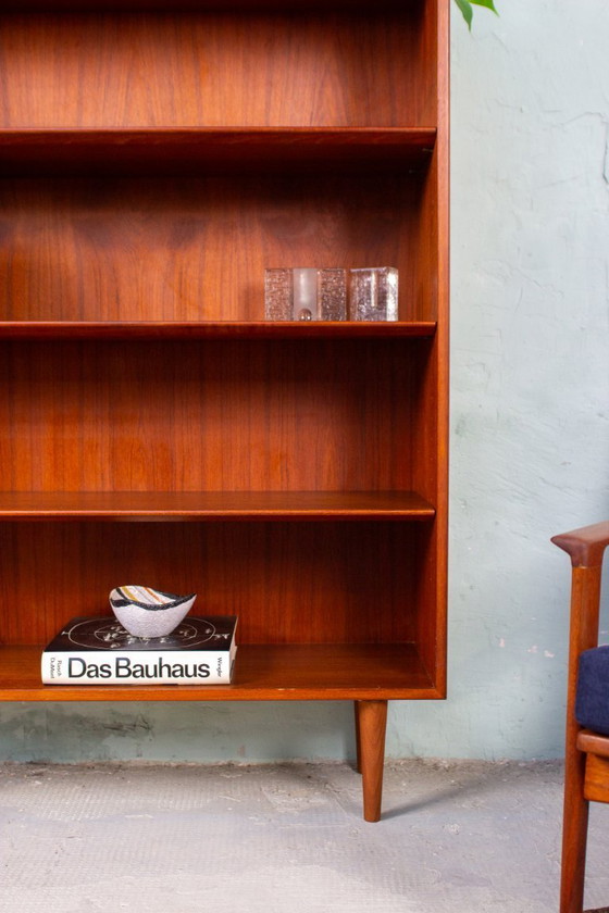 Image 1 of Vintage teak bookcase, highboard, chest of drawers, mid-century 1960s