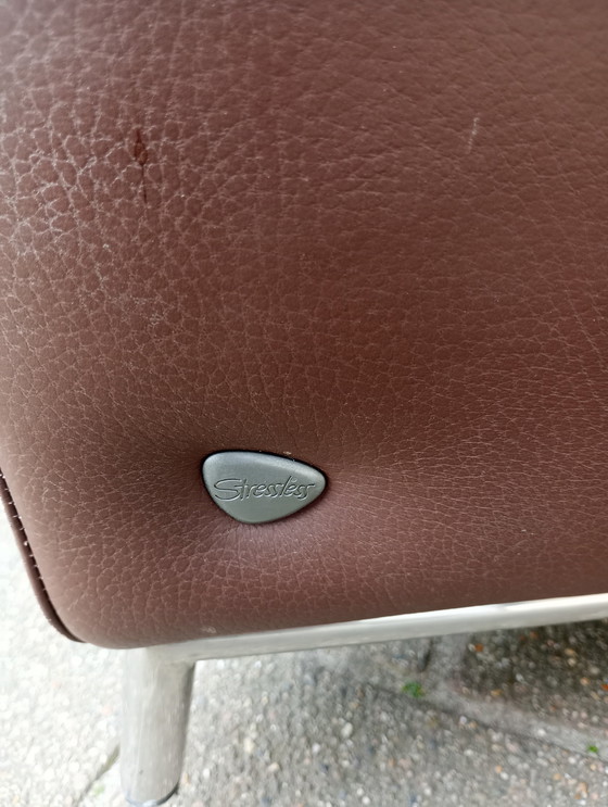 Image 1 of Poltrona reclinabile a due posti in pelle Stressless