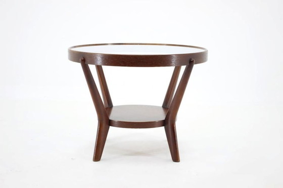 Image 1 of 1960s Oak Coffee Table by Karel Koželka and Antonín Kropáček for Interier Praha