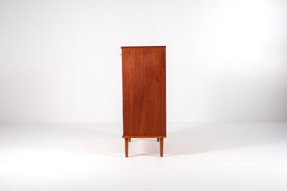 Image 1 of Cómoda de teca de mediados de siglo, moderna y escandinava, década de 1960