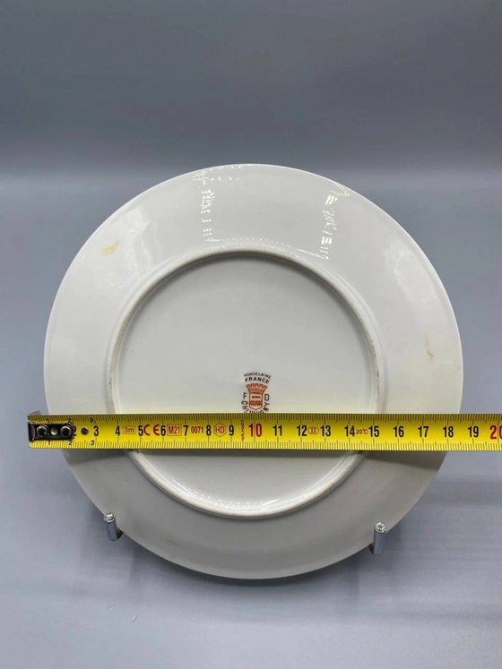 Piatto in porcellana Chauvigny – Mestieri della vecchia Parigi – Porta acqua – Oggetti decorativi, Porcelain (photo 3 of 4)