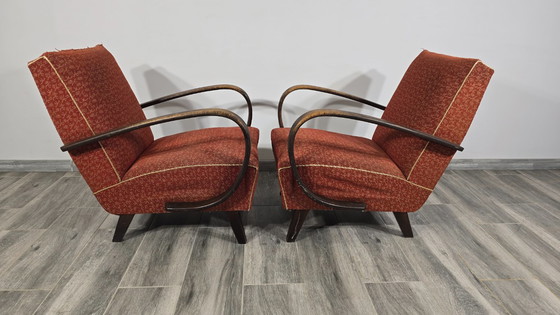Image 1 of Satz Vintage-Sessel von Jindrich Halabala