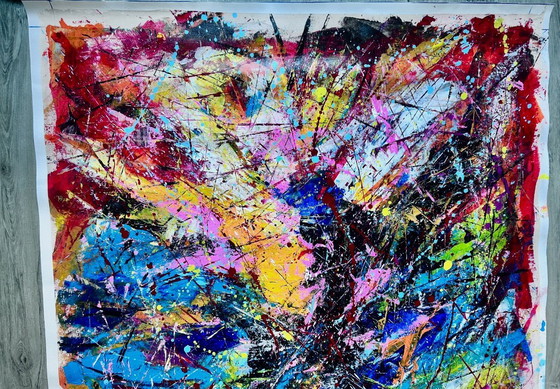 Image 1 of Acrilico su tela Jovan Srijemac Coralli spezzati