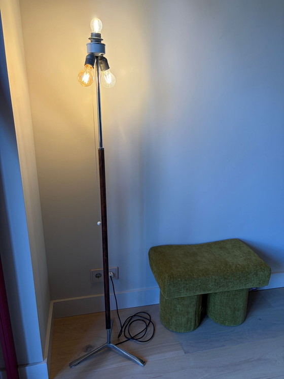 Image 1 of Lampadaire vintage avec 3 réglages d'éclairage