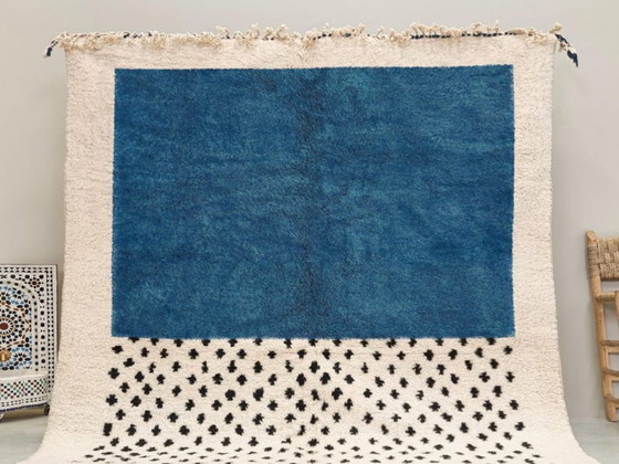 Image 1 of Prächtiger, handgefertigter, dekorierter Teppich, 200 cm x 300 cm