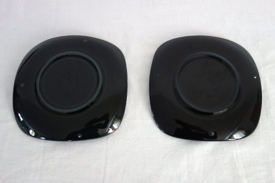 Image 1 of 2 Tassen mit Untertassen New Time Boch Frères 1955