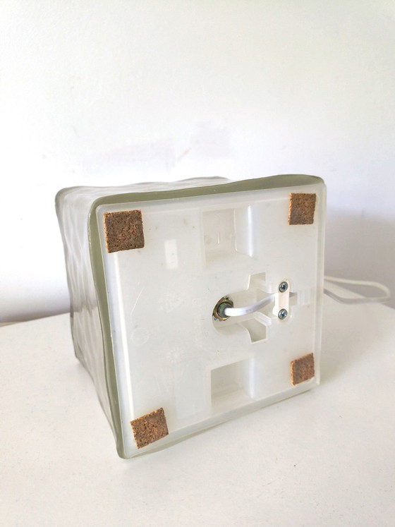 Image 1 of IKEA Iviken ijsblok tafellamp – vintage jaren '90