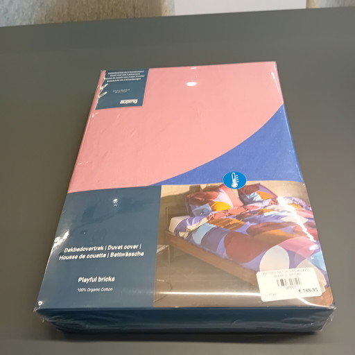 Duvet cover Playful bricks 240 x 220 cm