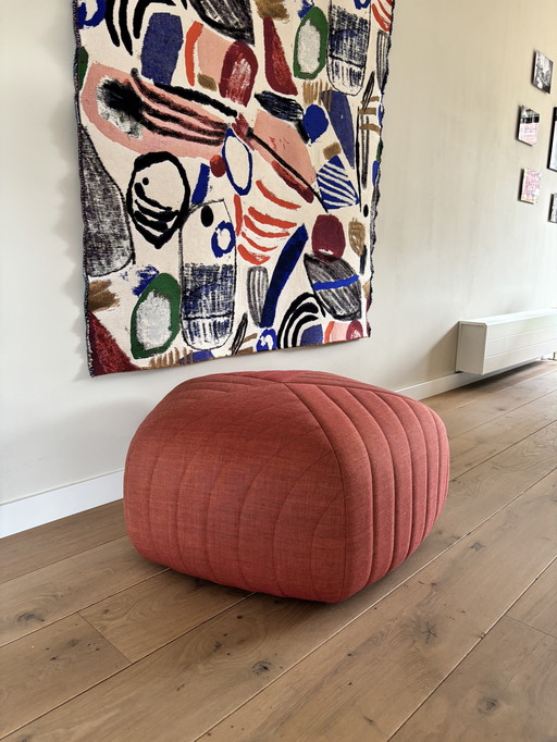 MUUTO FIVE LARGE POEF remix 632 Tangerine