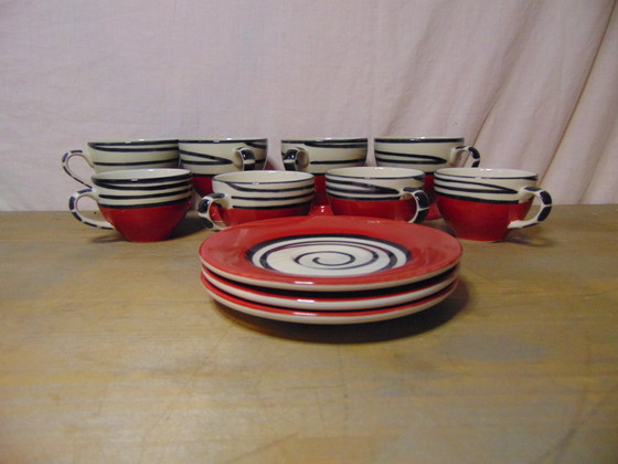 Image 1 of 11 Solides Grès peints à la main