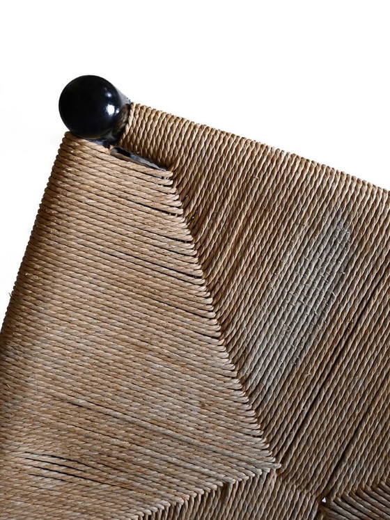 Image 1 of Set van 6 CH24 stoelen van Hans Wegner