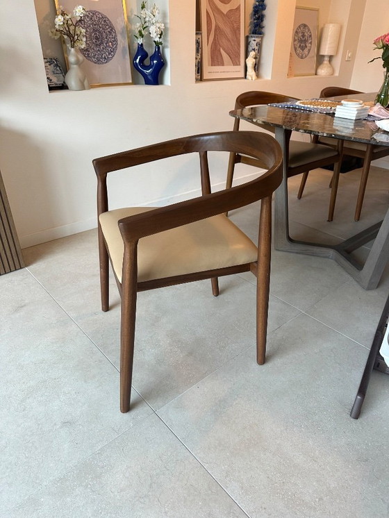 Image 1 of Mesa de comedor Poliform Concorde de mármol + 6 sillas de diseño de Sklum