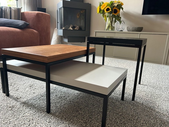 Image 1 of Pastoe Plato set of 3 side tables