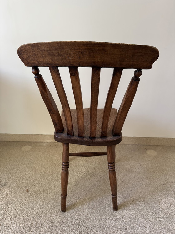 Image 1 of 3 antieke Engelse stoelen