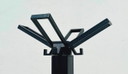 Appendiabiti Kartell di Michele De Lucchi e Tadao Takaichi. Vintage anni '90