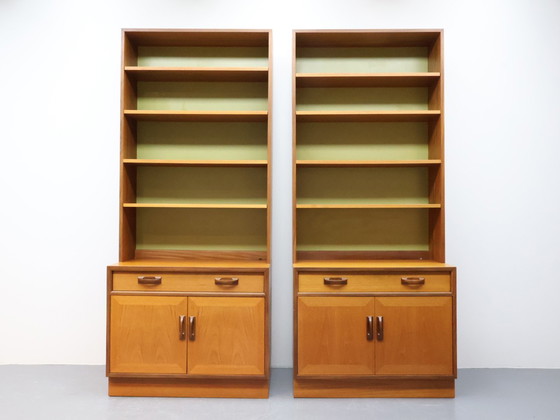 Image 1 of Tall Vintage Bookcases Gplan Teak