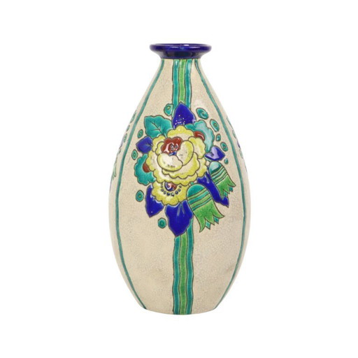 Art Deco Vase Charles Catteau Boch