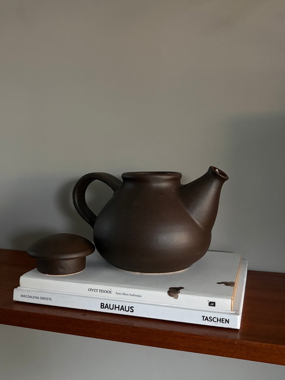 Vintage keramische theepot van Bay Keramik – West-Duitsland – Servies, Ceramic, Mid Century Modern (photo 4 of 7)