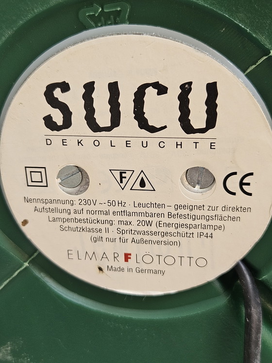 Image 1 of Set van 2 Flötotto Sucu Cactus Vloerlampen Art Nowo Jaren 90