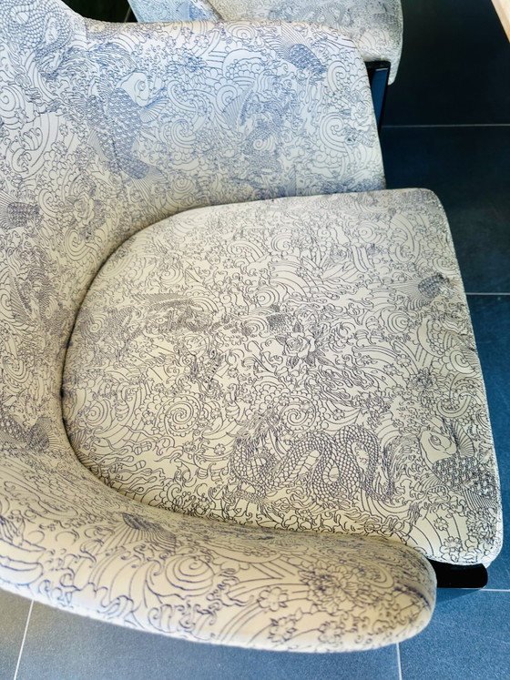 Molteni&C Chelsea Jean Paul Gaultier Stoelen 5 Stuks – Eetkamerset, Cotton, Polyester (photo 7 of 15)