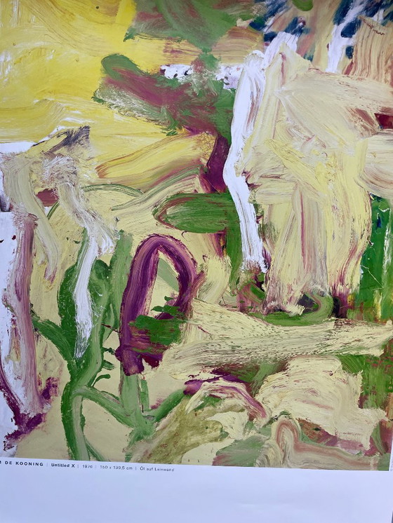 Image 1 of Willem de Kooning (1904-1997), Senza titolo X, 1976, copyright The Willem de Koning Foundation/VG Bild- Kunst, Bonn 2004, Printe