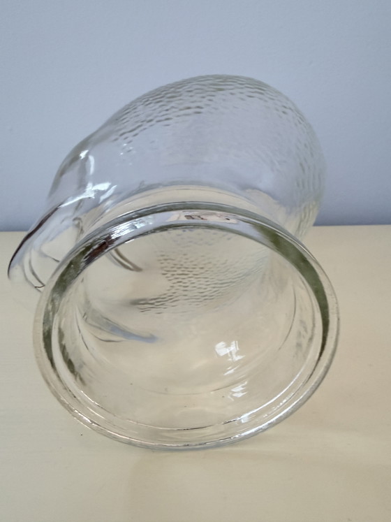 Image 1 of Tête en verre vintage des années 70