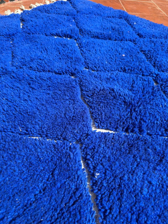 Tappeto Berbero Blu in Lana 220/300cm – Tappeti, Wool (photo 5 of 8)