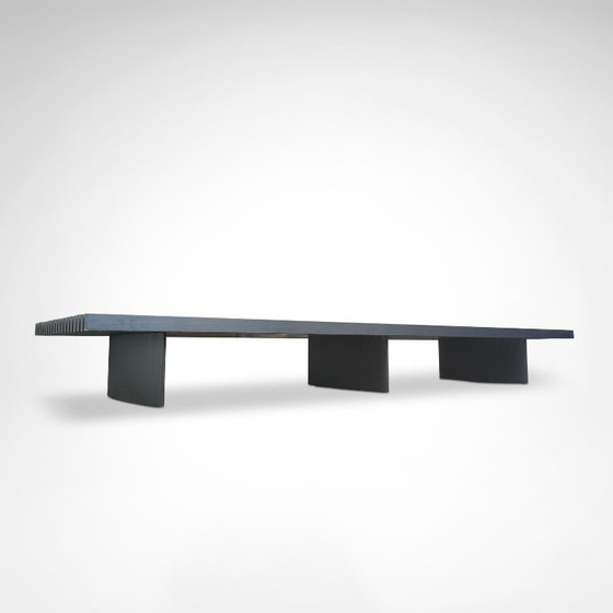 Image 1 of 514 Refolo Tokyo seating bench by Charlotte Perriand for Cassina 2000s