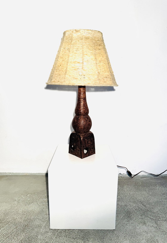 Image 1 of STONEWARE TABLE LAMP BY PIETER GROENEVELDT, THE NETHERLANDS, CIRCA 1950s