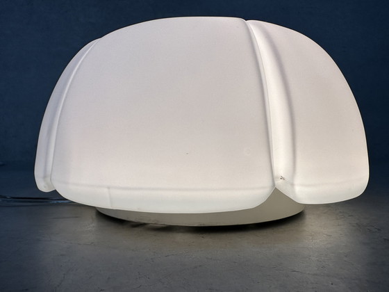 Image 1 of Lampada da soffitto opalina vintage - Glashütte Limburg