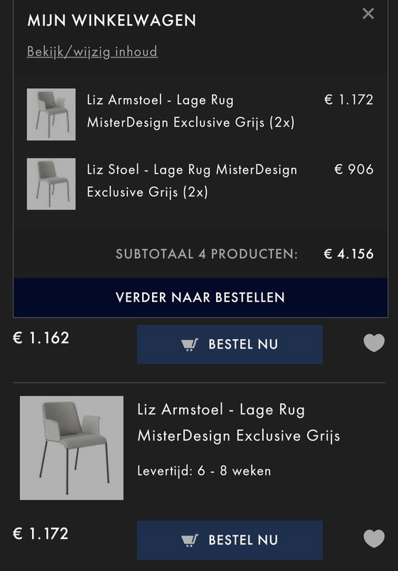 Image 1 of Walter Knoll Liz Stoel
