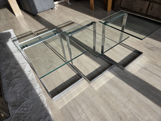 Image 1 of 3x design tafels van Gebra