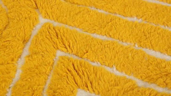 Tapis marocain écru à motifs géométriques 250cm x 150cm – Wool (photo 12 of 14)