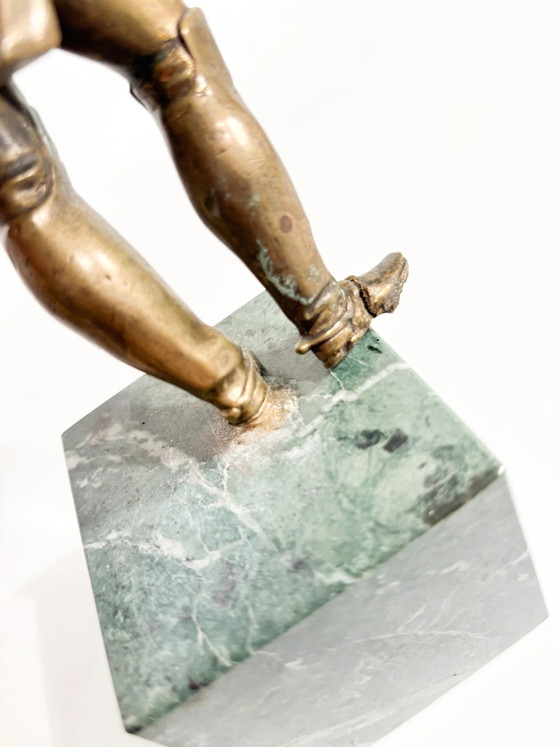 Napoleon Figurine in Gilded Bronze with Marble Base, 1960s – Sculpture (photo 10 of 10)