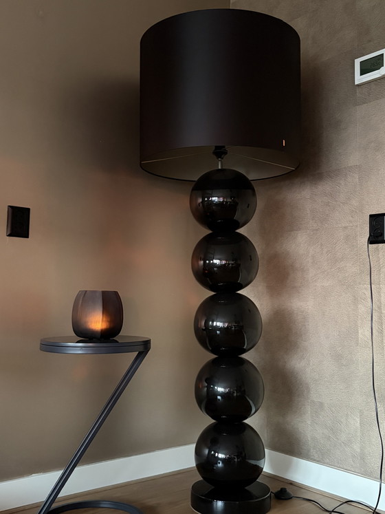 Milano Stout Verlichting Vloerlamp 5 Bol Zwart 170x60 cm. ZGAN – Vloerlampen, Ceramic (photo 6 of 8)