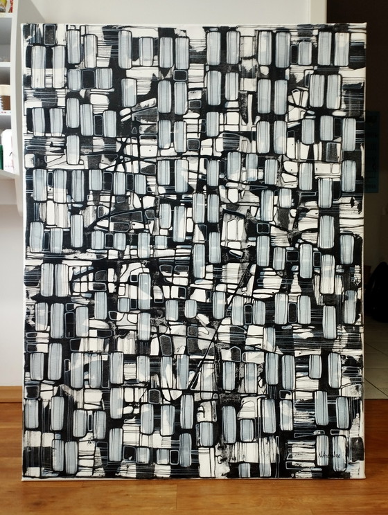 Image 1 of Composition abstraite XXL de Natia Antadze