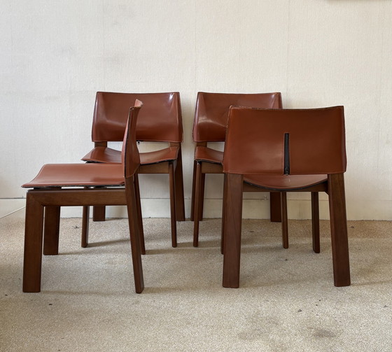 Image 1 of 4 Afra & Tobias ScArpa-Lederstühle