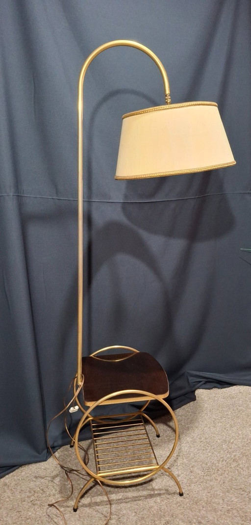 1950s reading floor lamp