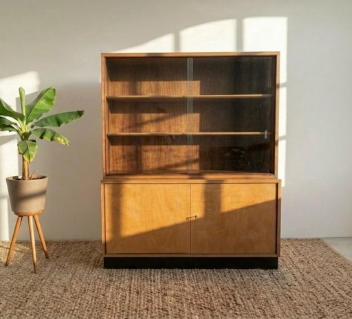 Showcase cabinet highboard vintage 60s GDR retro midcentury retro