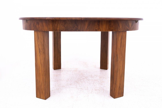 Image 1 of Art Deco table from the 1940s, Poland. 