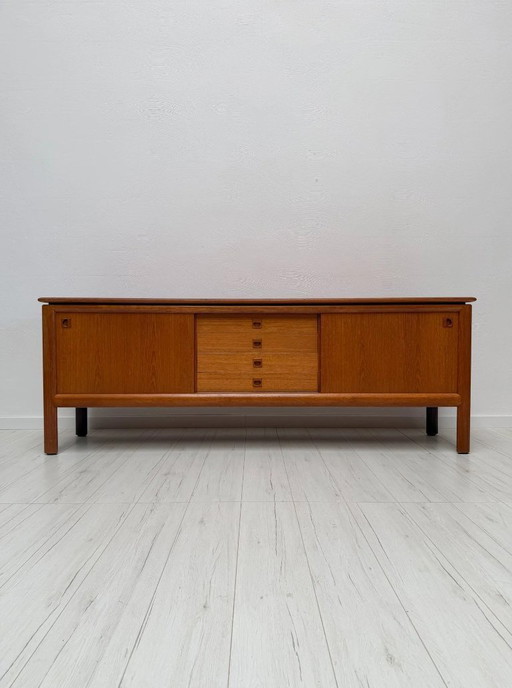 Jaren 60 Vintage Deens Design Teak Dressoir toegeschreven aan H.W. Klein voor Bramin