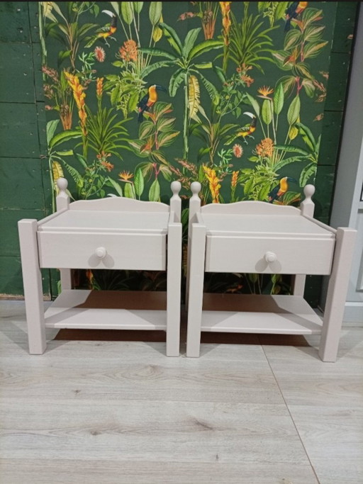 Coiffeuse + tables de chevet