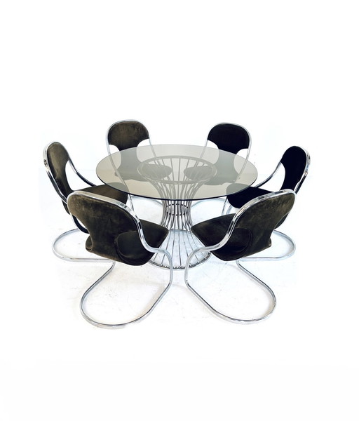 Space Age Dining Room Set, Gastone Rinaldi '70